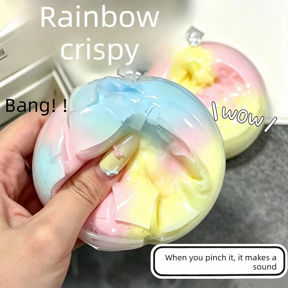 Rainbow Wakppu Crush Wax Ball